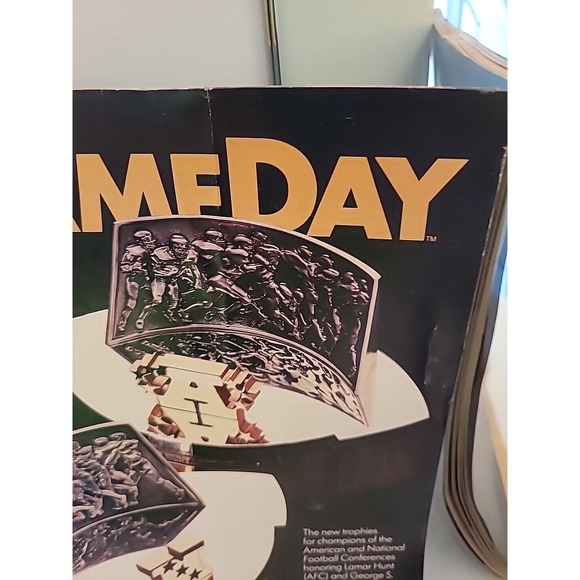 1986 CHICAGO BEARS vs LOS ANGELES Rams NFC Championship Program SOLDIER‎ FIELD - Picture 5 of 10